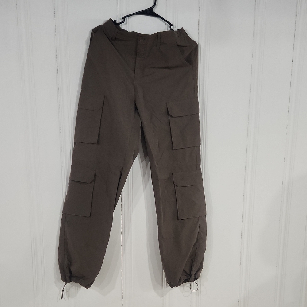 Windsor Brown Cargo Jeans Relaxed Fit
